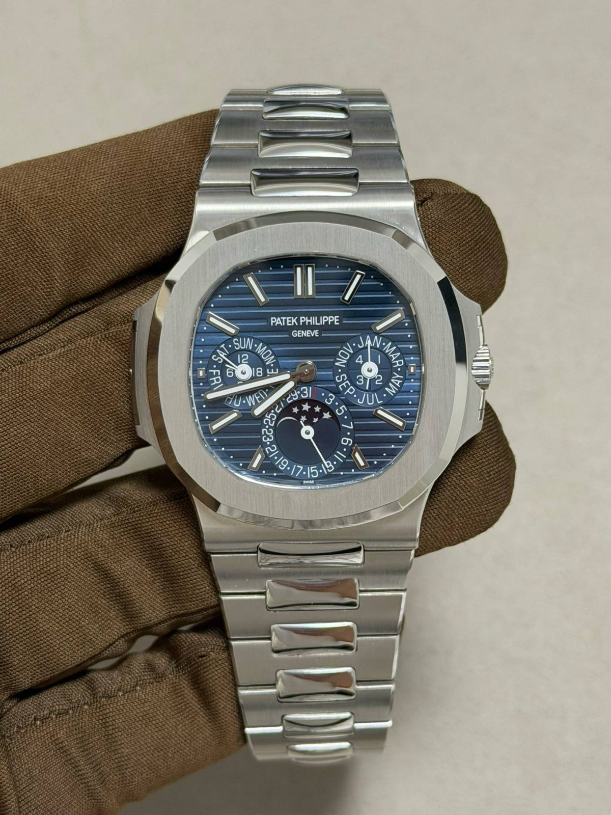 High-end custom Patek Philippe PP5740G Nautilus top spec