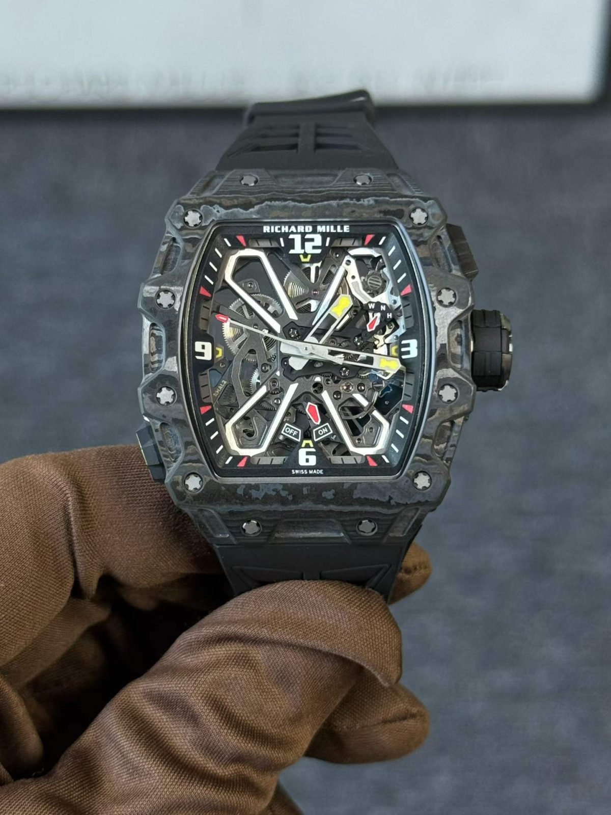 Ultimate customization –In stock: Richard Mille RM35-03 Black “Black Warrior” Edition