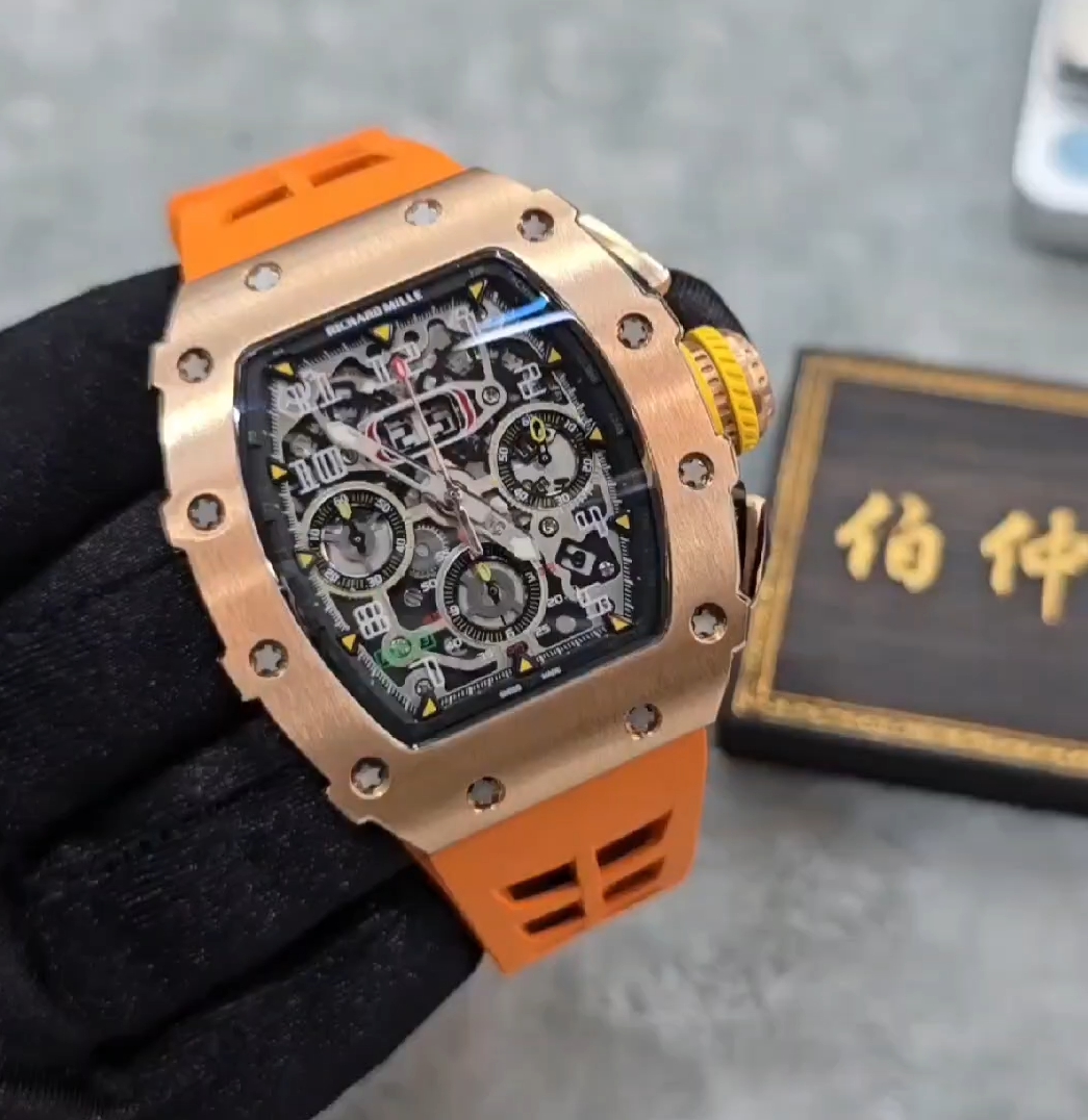 【Video Reviews】-Modified Richard Mille RM11-03 – Full Rose Gold