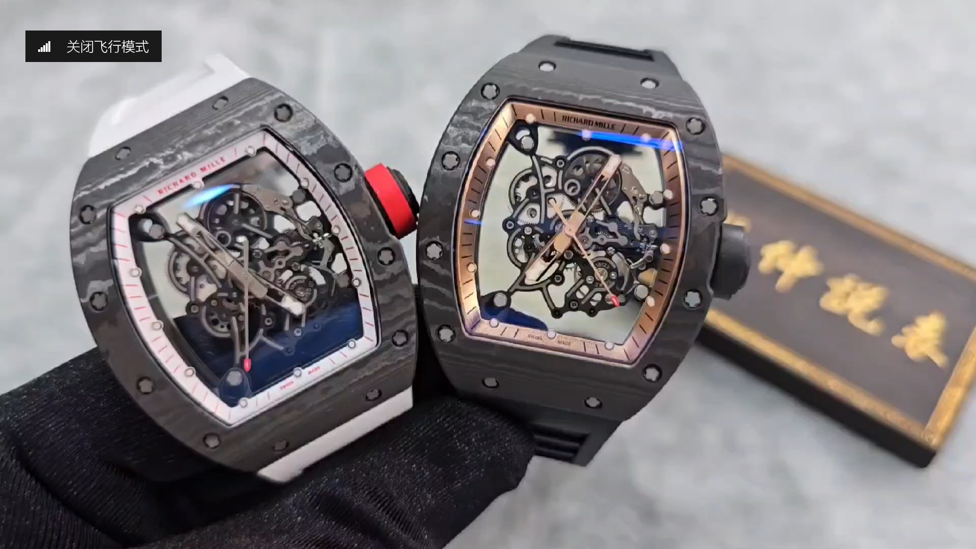 【Video Reviews】-Modified Richard Mille RM055 – Vaucher vs. Parmigiani Fleurier Movements