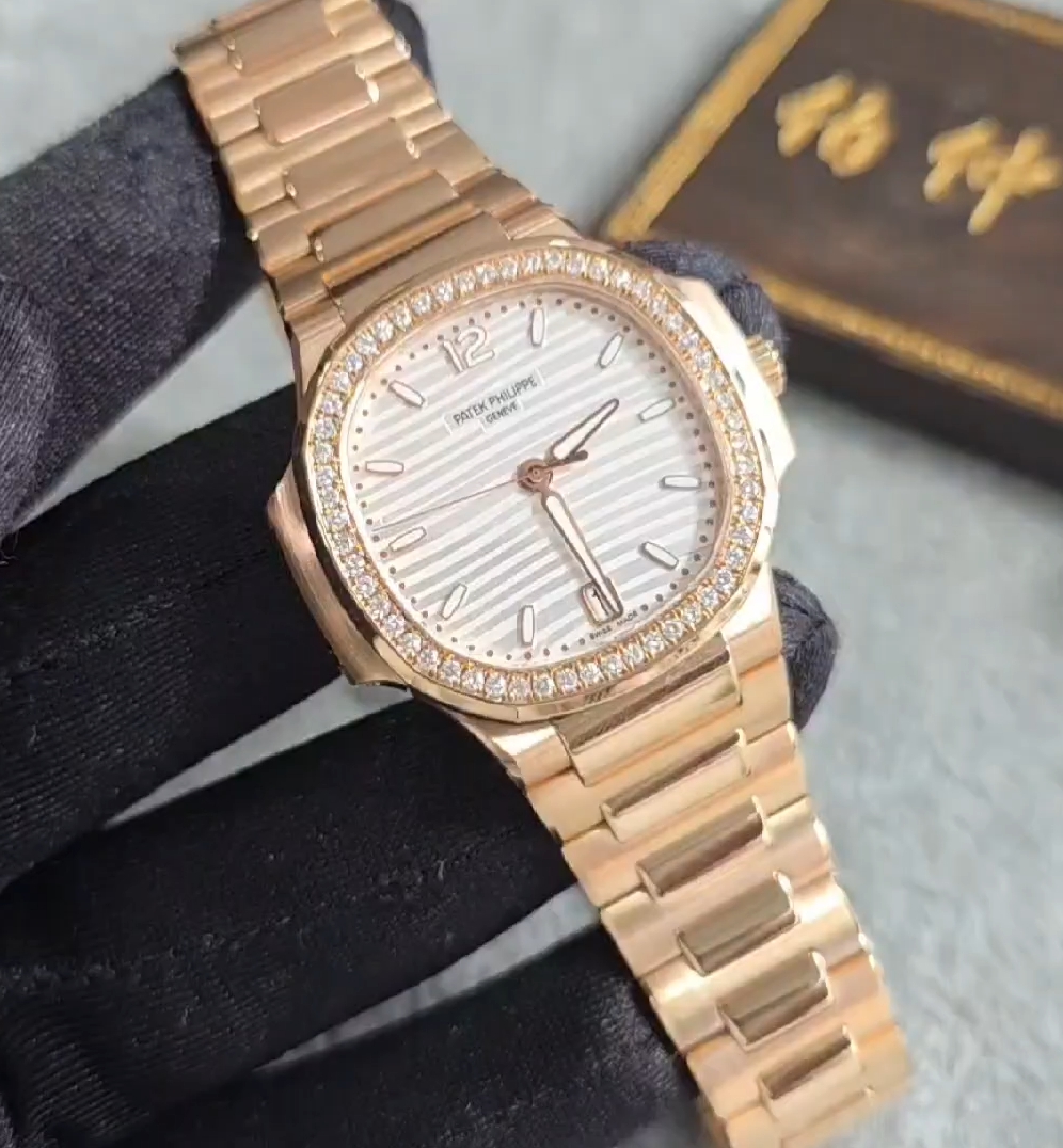 【Video Reviews】-Modified Patek Philippe Nautilus 7118R(Diamonds Beze了) – Women’s “Goddess” Version