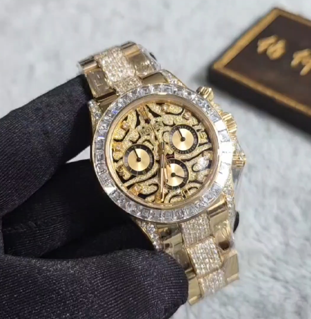 【Video Reviews】-Modified Rolex Daytona 116598 “Tiger” – VIP Hidden Style