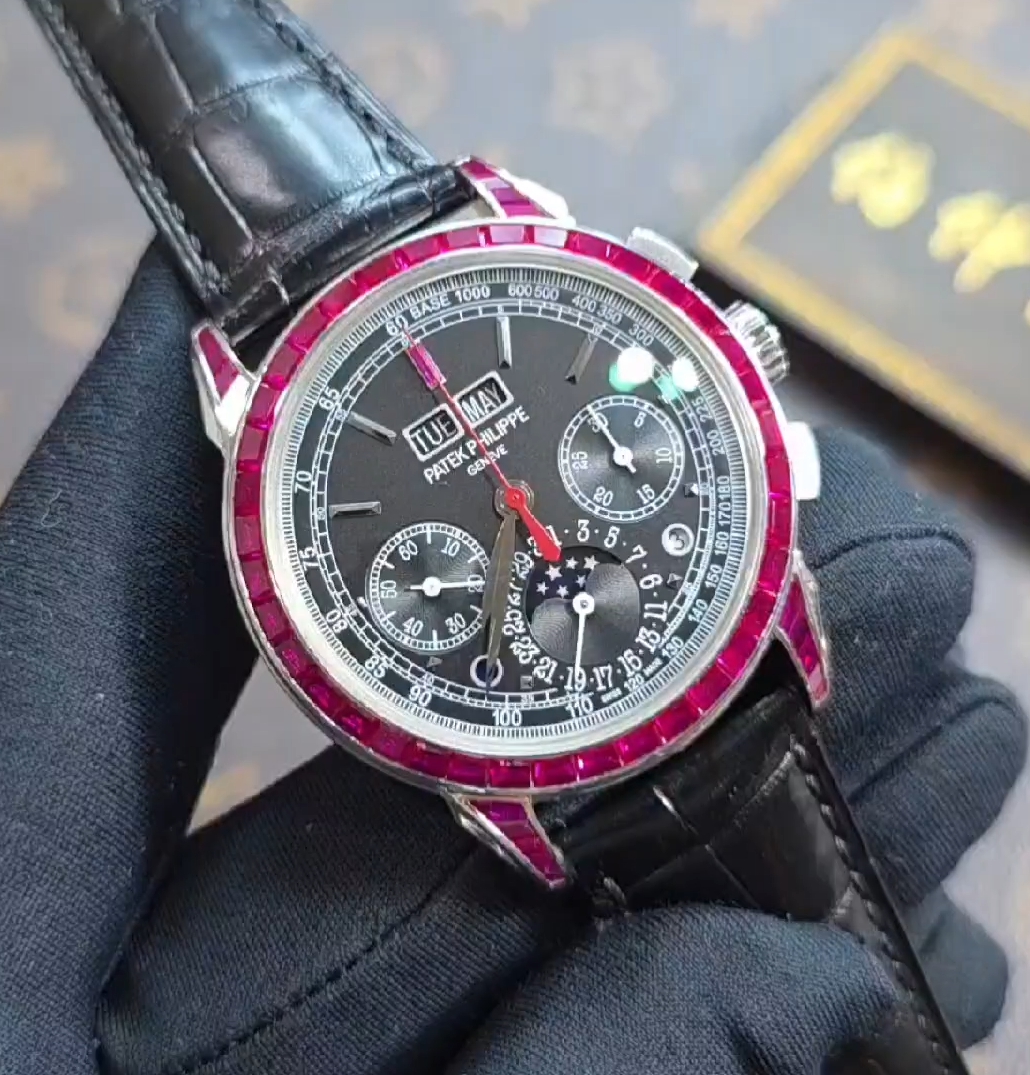 【Video Reviews】-Modified Patek Philippe 5271P Ruby – VIP Hidden Style