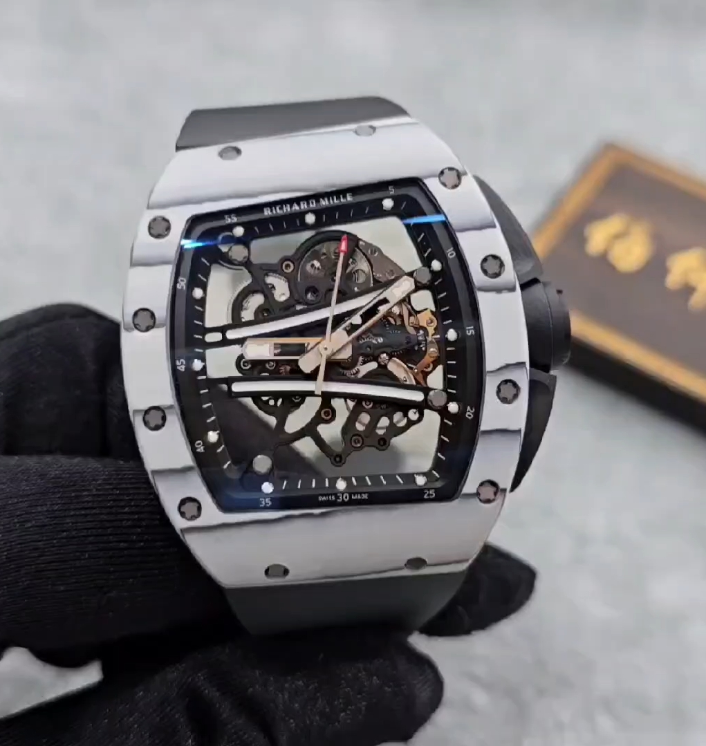 【Video Reviews】-Modified Richard Mille RM61‑01 “White Runway” (Parmigiani Movement – Premium Build)